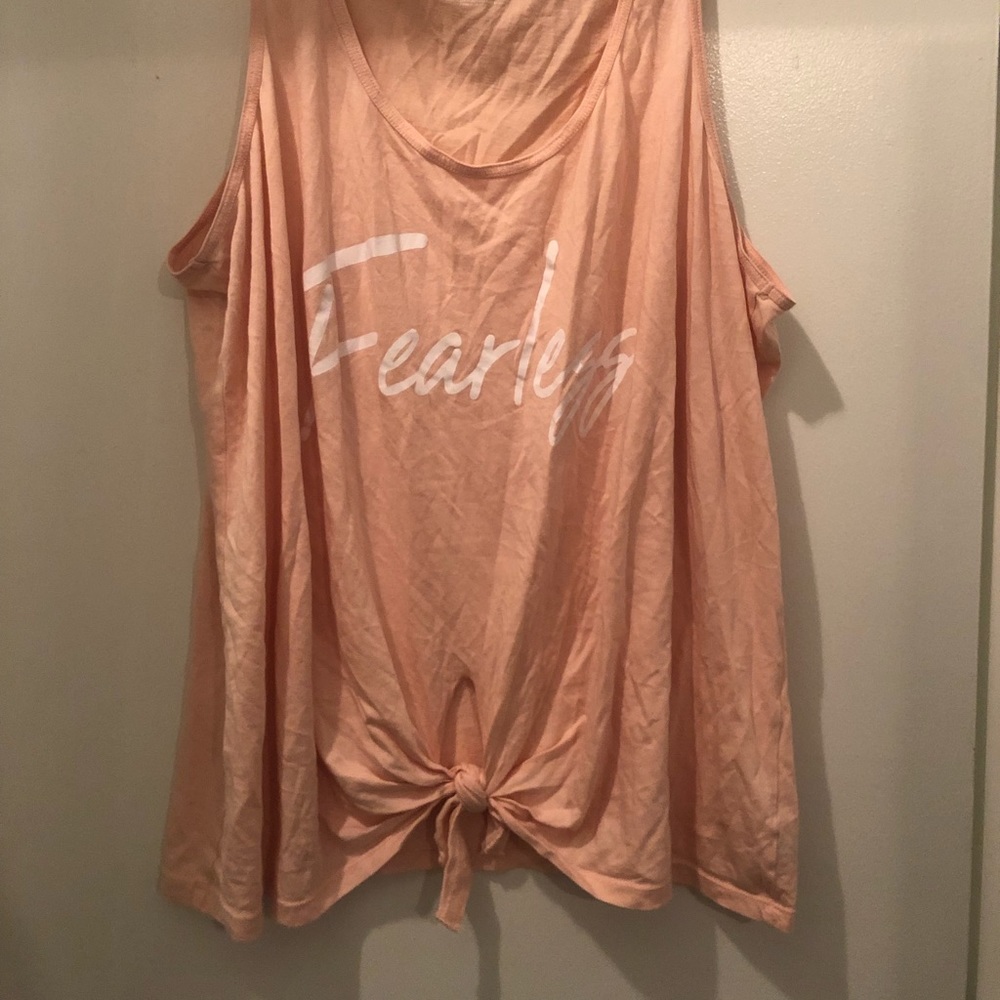 Torrid 3 tie front tank